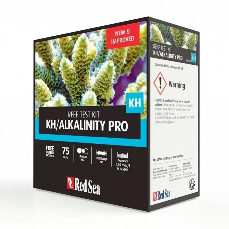 Red Sea Alkalinity Pro - titrator Test Kit (75 tests)